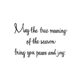 May The True Meaning of The Season: D10711