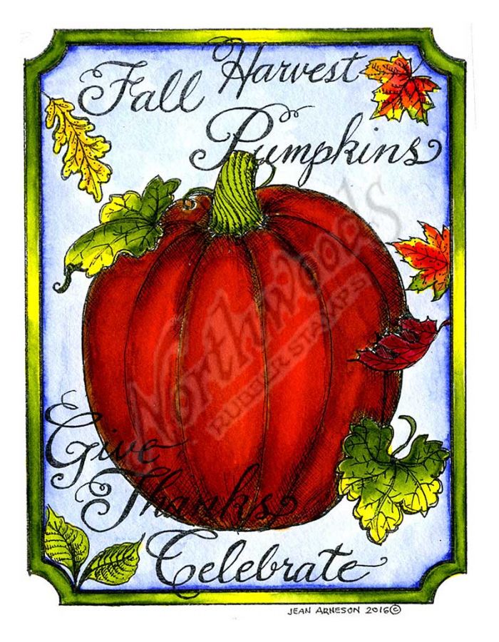 Fall Harvest Pumpkin - P10096