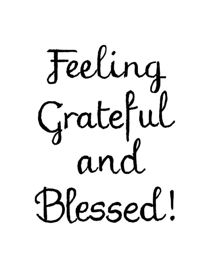 Feeling Grateful and Blessed - C11181