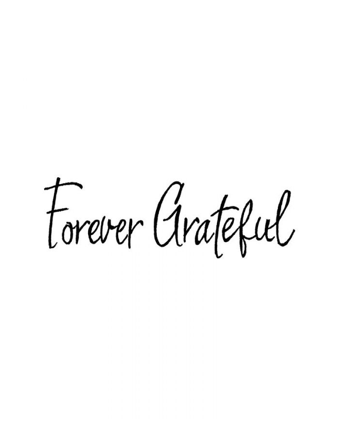 Forever Grateful - D10934