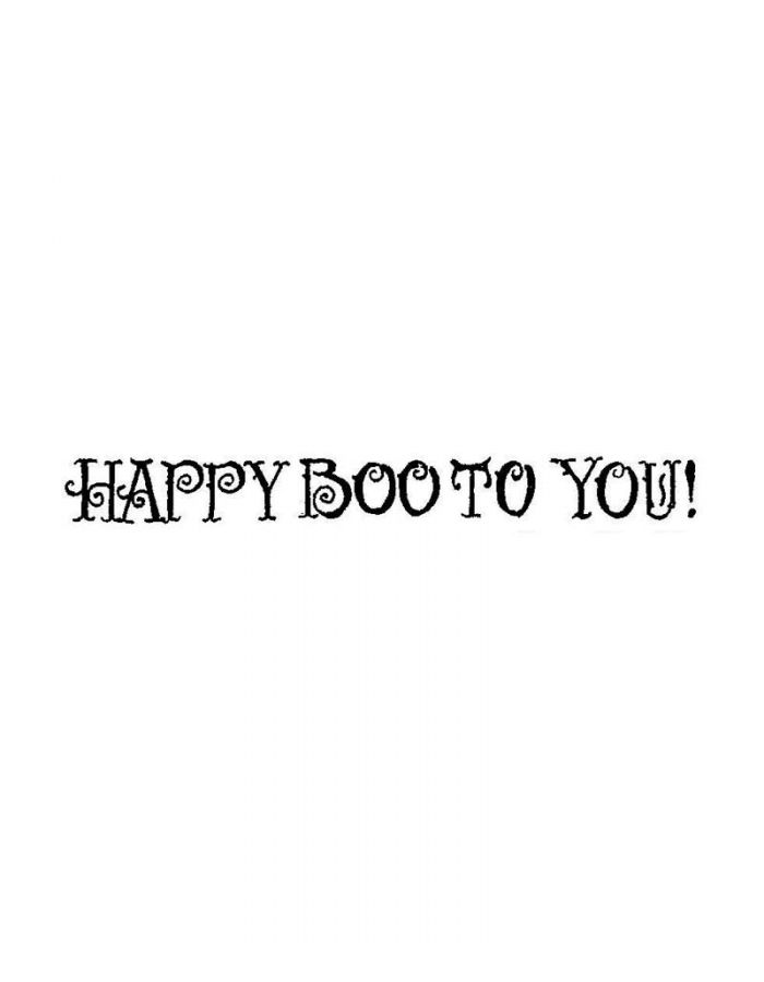 Happy Boo To You - DD10295