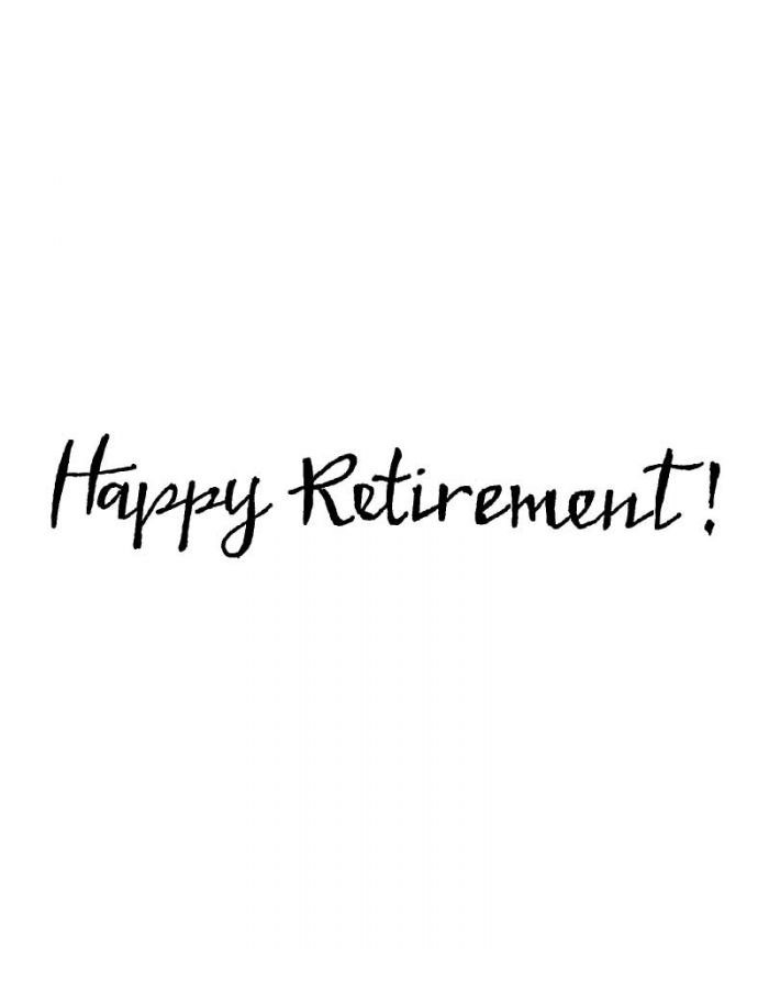 Happy Retirement - DD10445