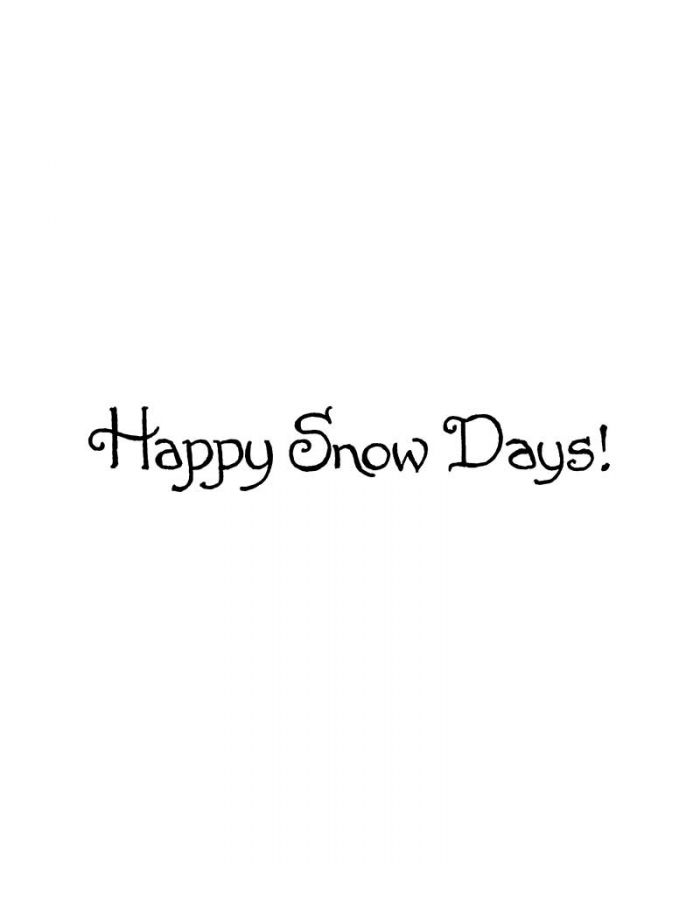 Happy Snow Days - DD11404