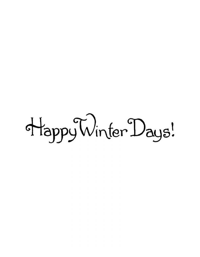 Happy Winter Days - DD11415