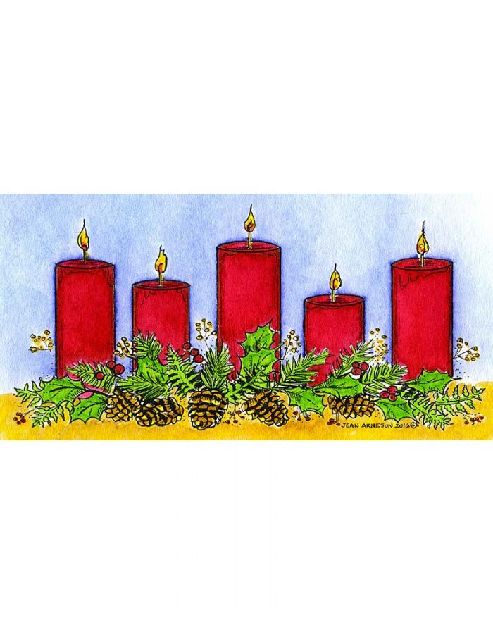 Holiday Candles - O10113