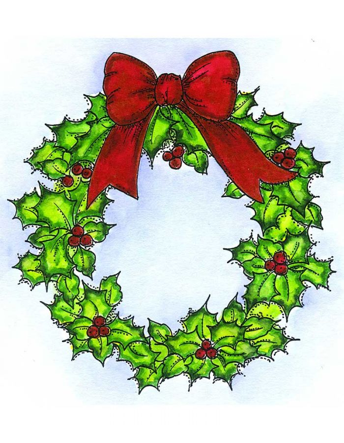 Holly Wreath - PP11401
