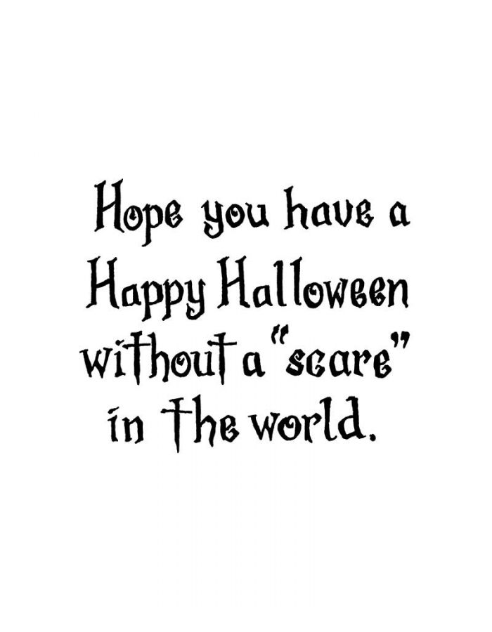 Hope You Have A Happy Halloween - CC11141