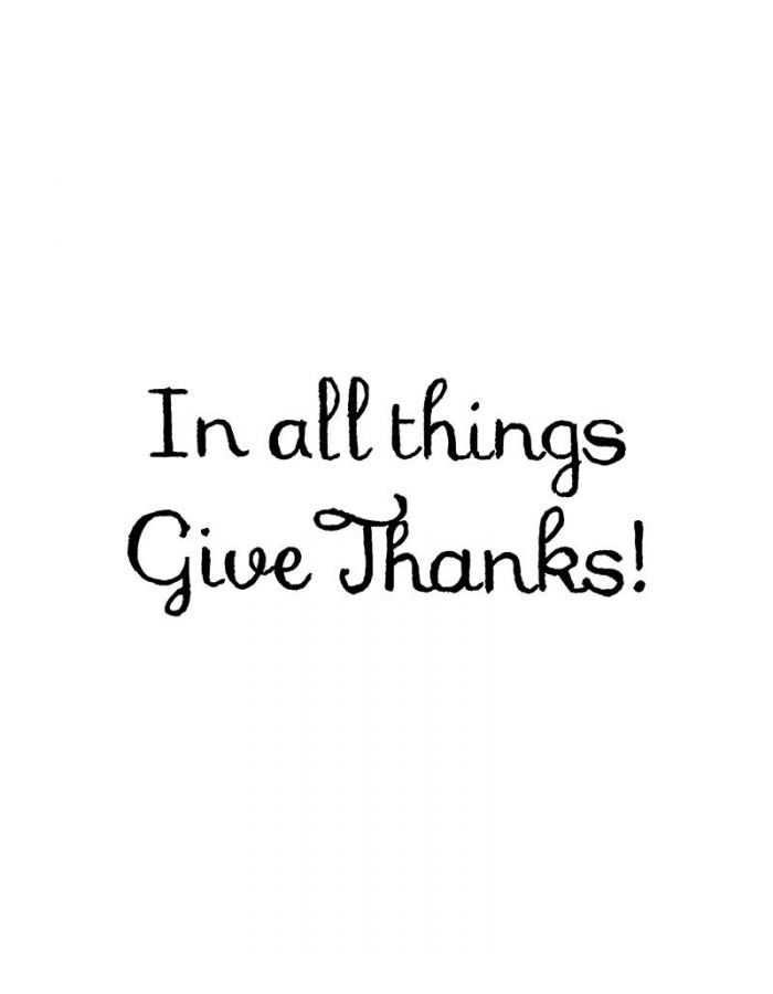 In All Things Give Thanks - CC11172