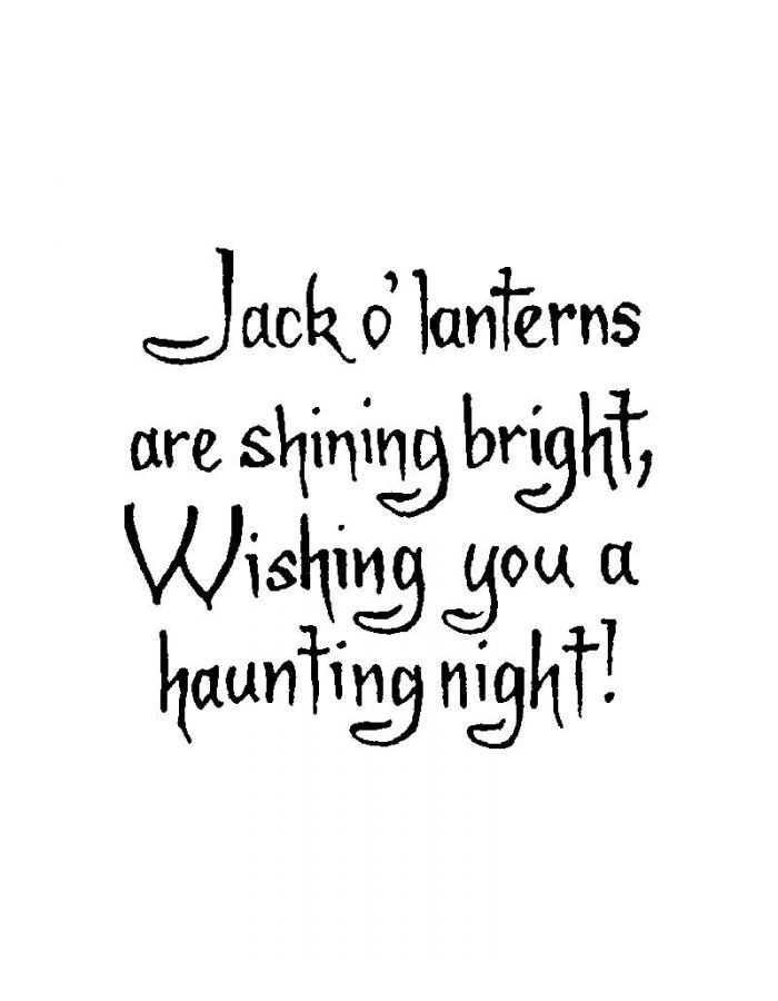 Jack O' Lanterns Are Shining Bright - CC10811
