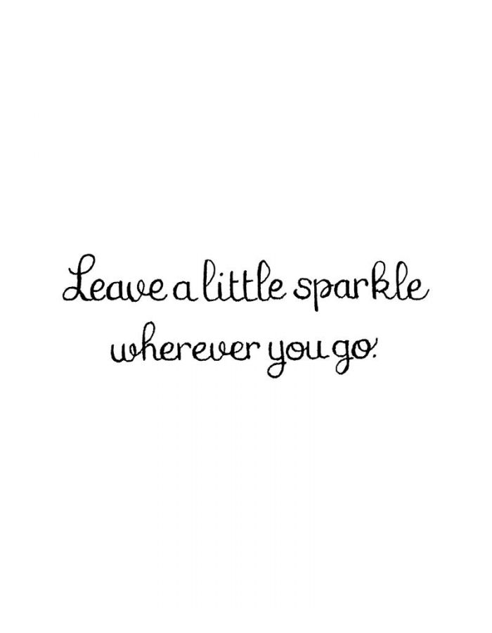 Leave a Little Sparkle - D11225