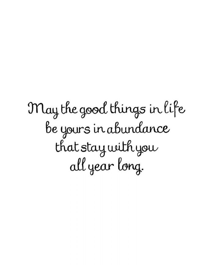 May The Good Things In Life - D11166