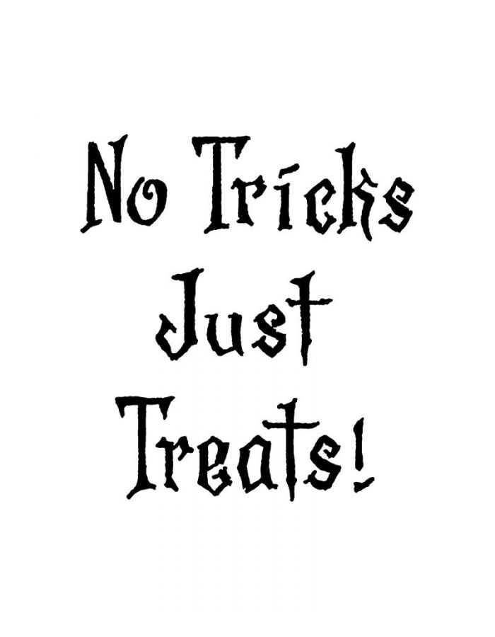No Tricks Just Treats - C11133