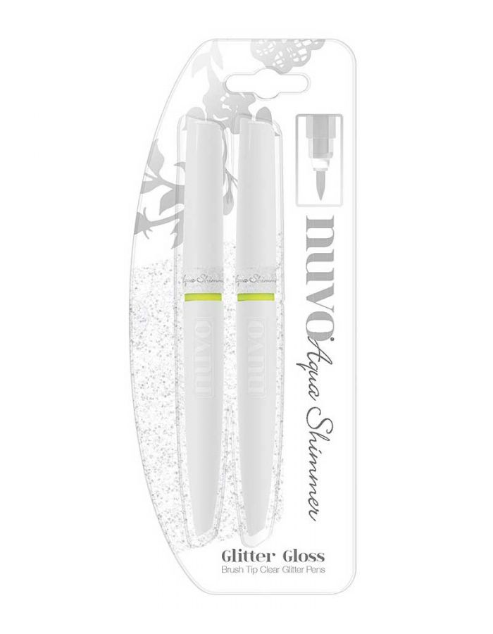Nuvo Aqua Shimmer Pens: Glitter Gloss - 888N