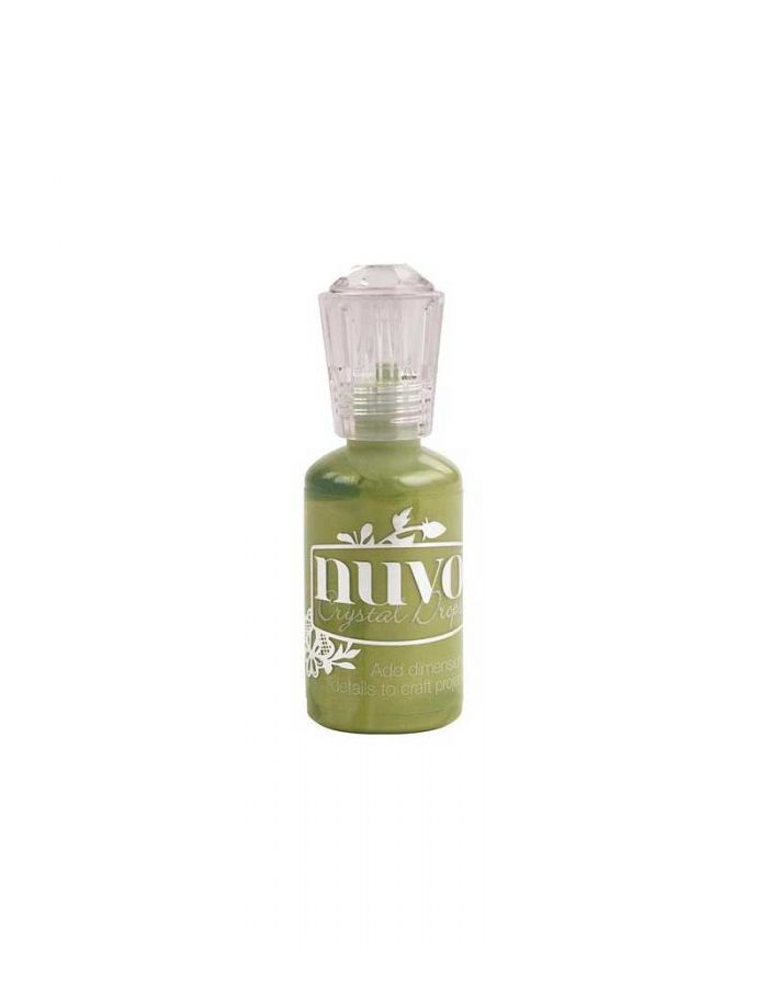 Nuvo Crystal Drops: Bottle Green - 682N