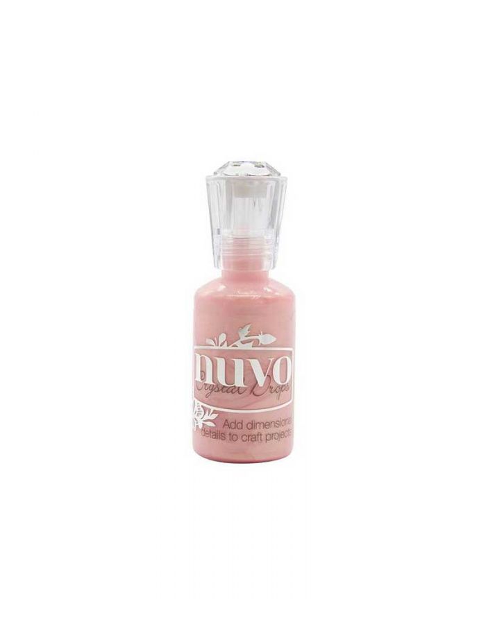Nuvo Crystal Drops: Shimmering Rose - 1806N