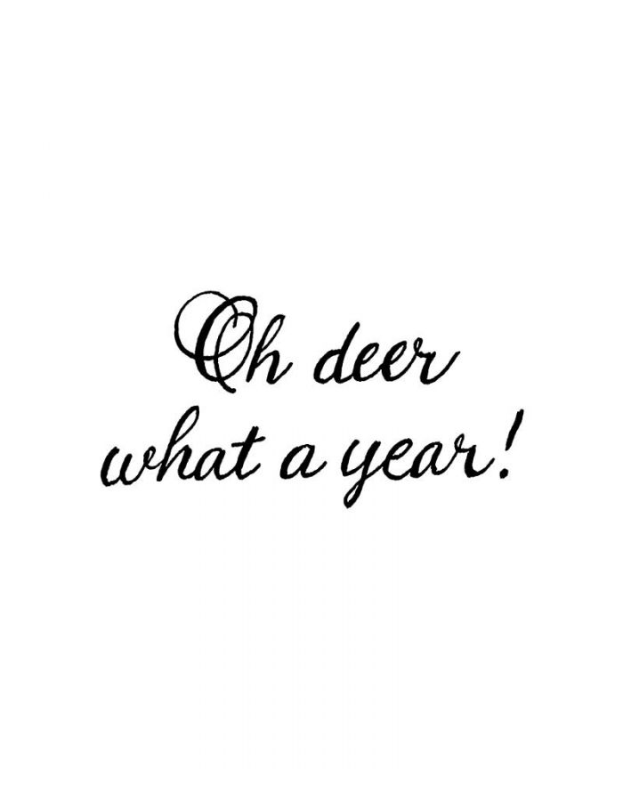 Oh Deer What A Year - C11203