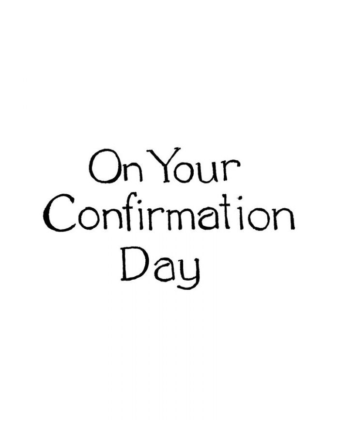 On Your Confirmation Day - D11319