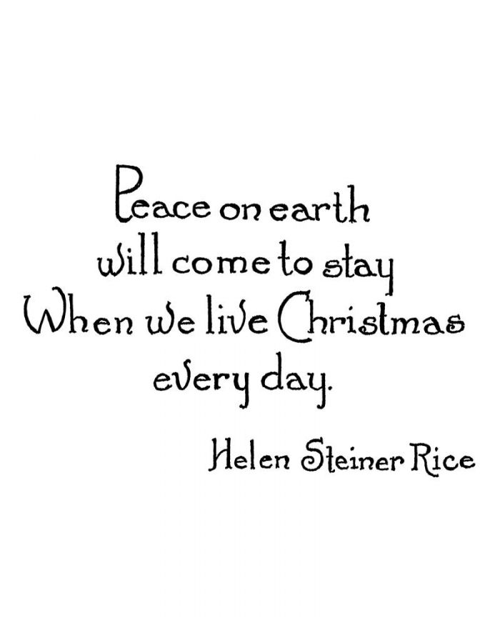 Peace on Earth Will Come To Stay - E10691