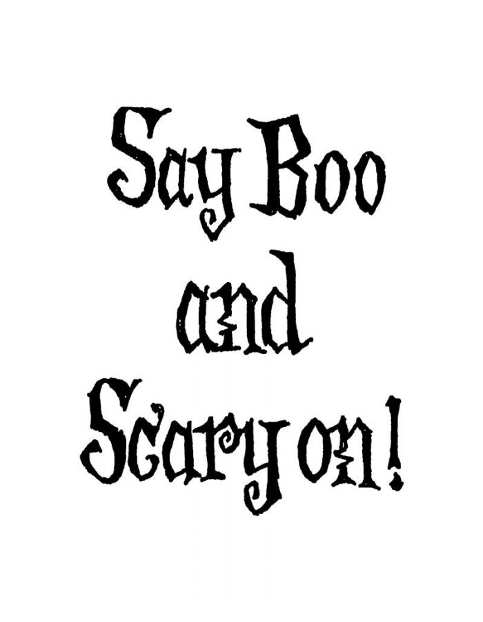 Say Boo and Scary On - CC10954