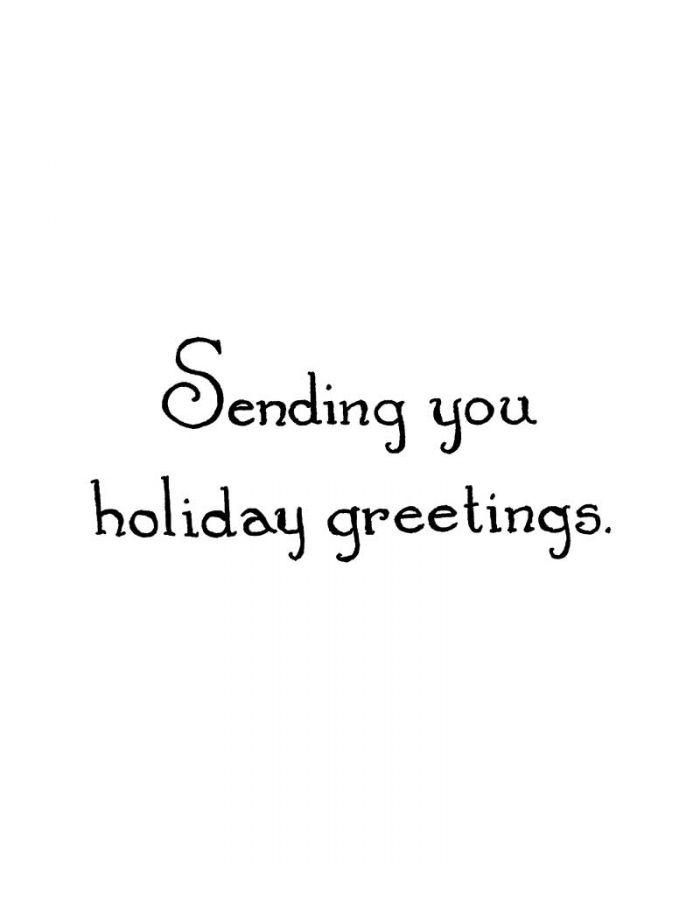 Sending You Holiday - D11011