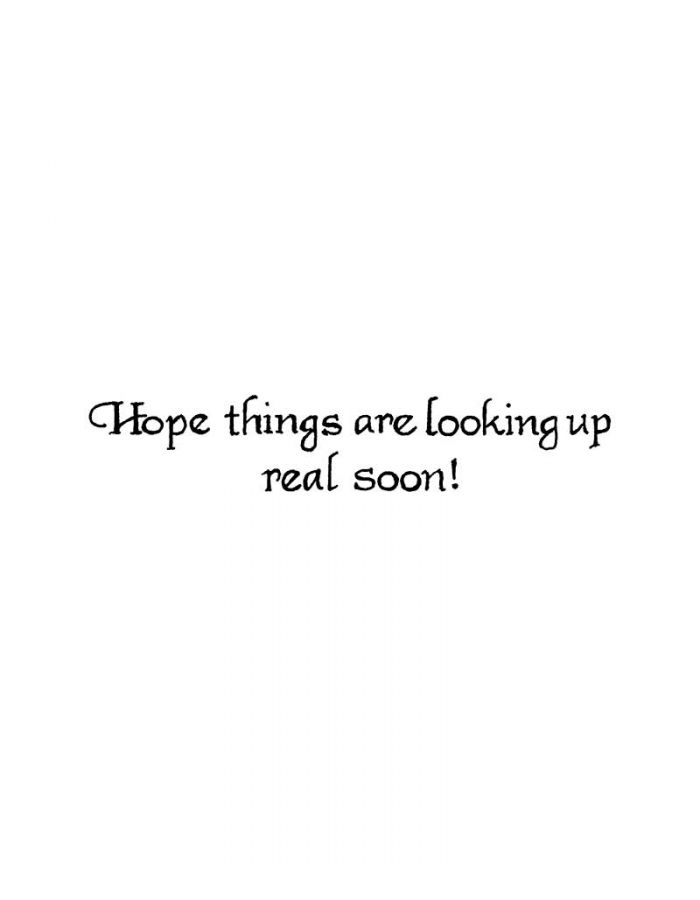 Hope Things Are Looking Up - DD10226