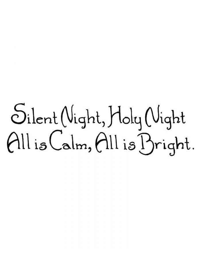 Silent Night Holy Night - H11031