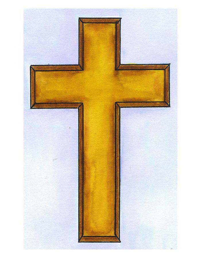 Simple Cross - M11324