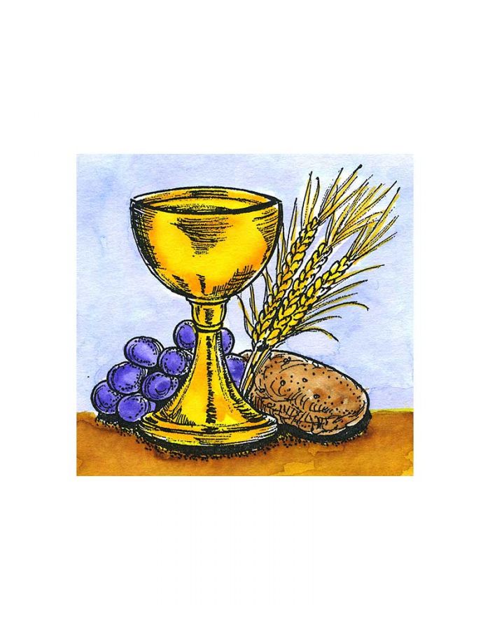 Small Chalice and Wheat - CC11318