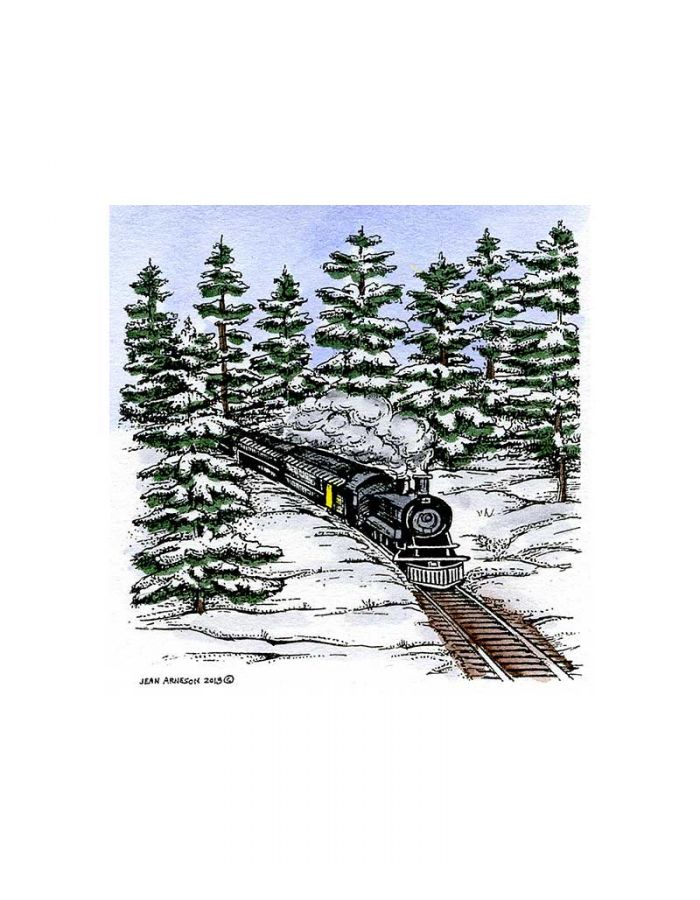 Small Train In Forest - CC9349