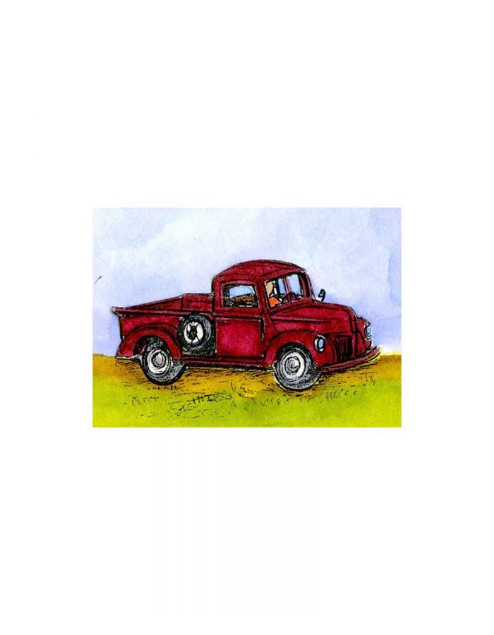 Small Vintage Truck - C10268