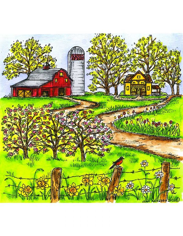 Spring Farm Scene - PP10949