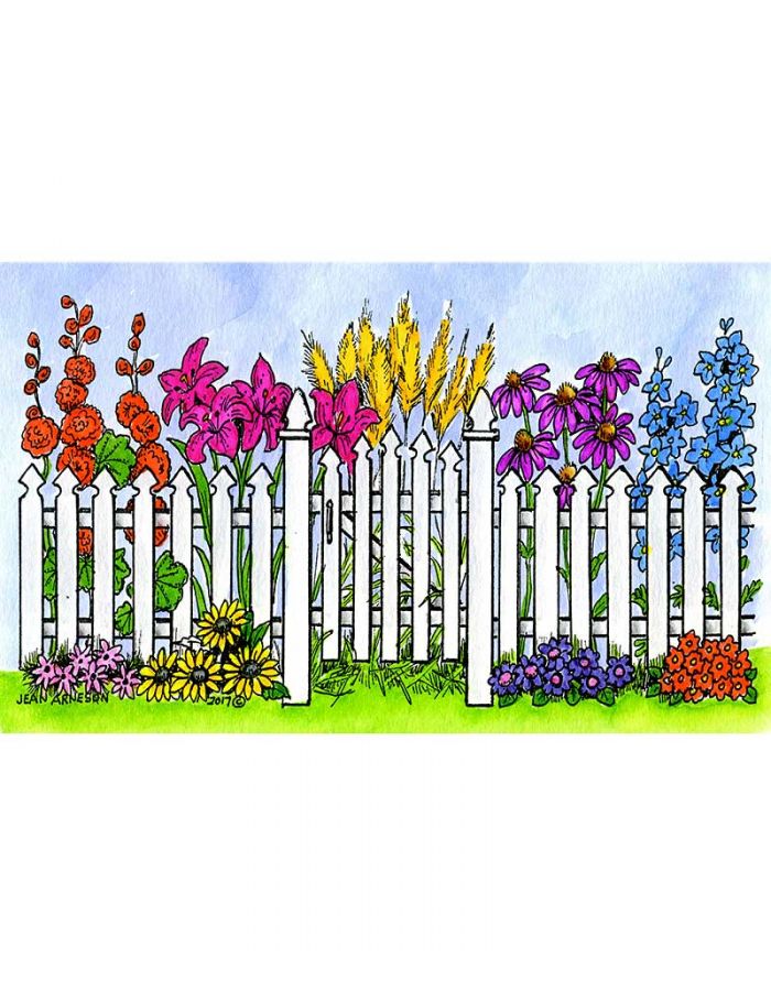 Spring Gated Fence - NN10238