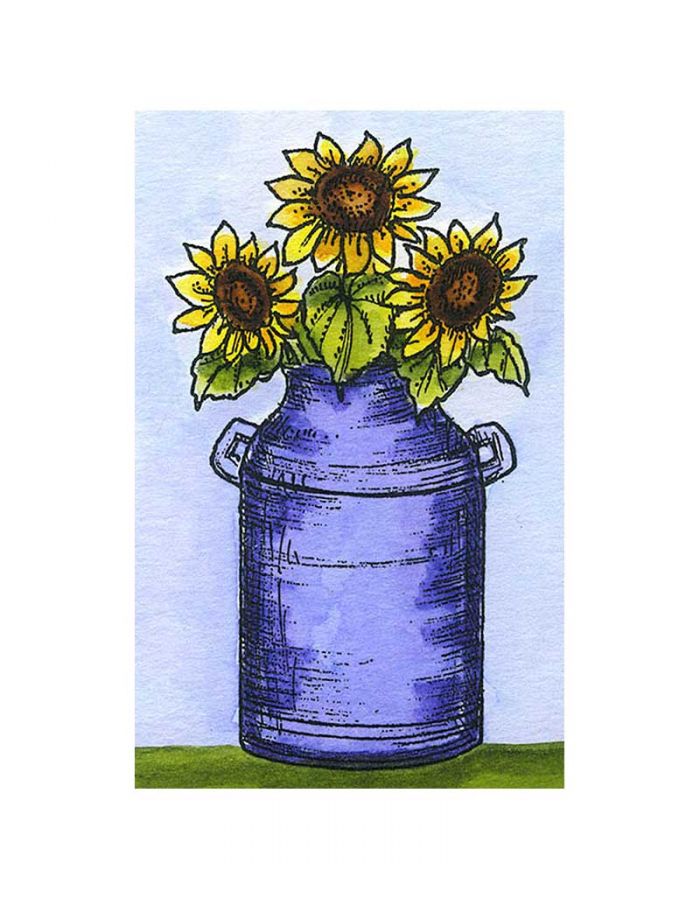 Sunflower Milkcan - CC11155