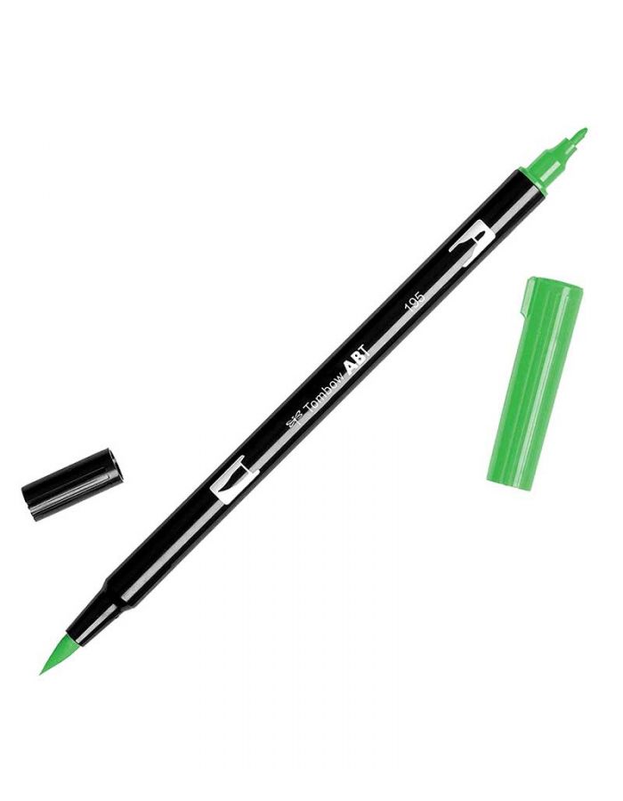 Tombow Dual Brush Pen: Light Green195