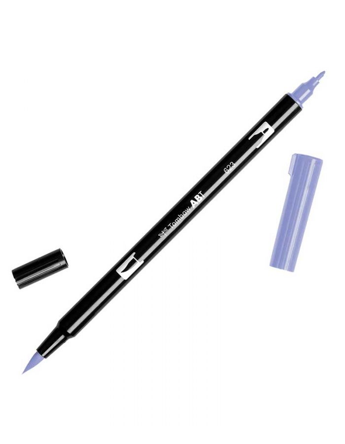 Tombow Dual Brush Pen: Purple Sage 623