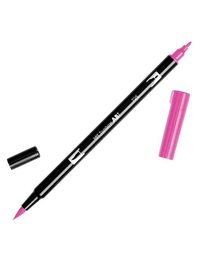 Tombow Dual Brush Pen: Rhodamine Red 725