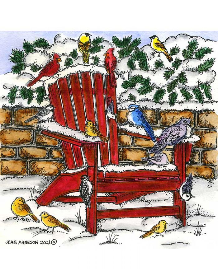 Winter Adirondack Chair - PP11038