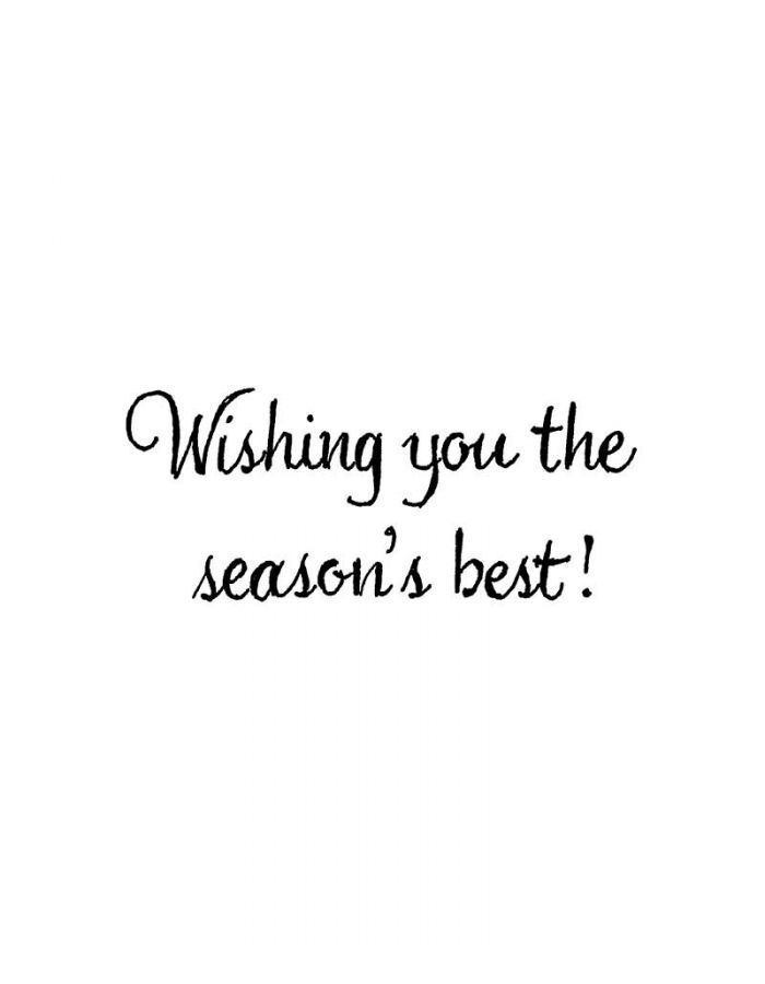 Wishing You The Season's Best - CC10863