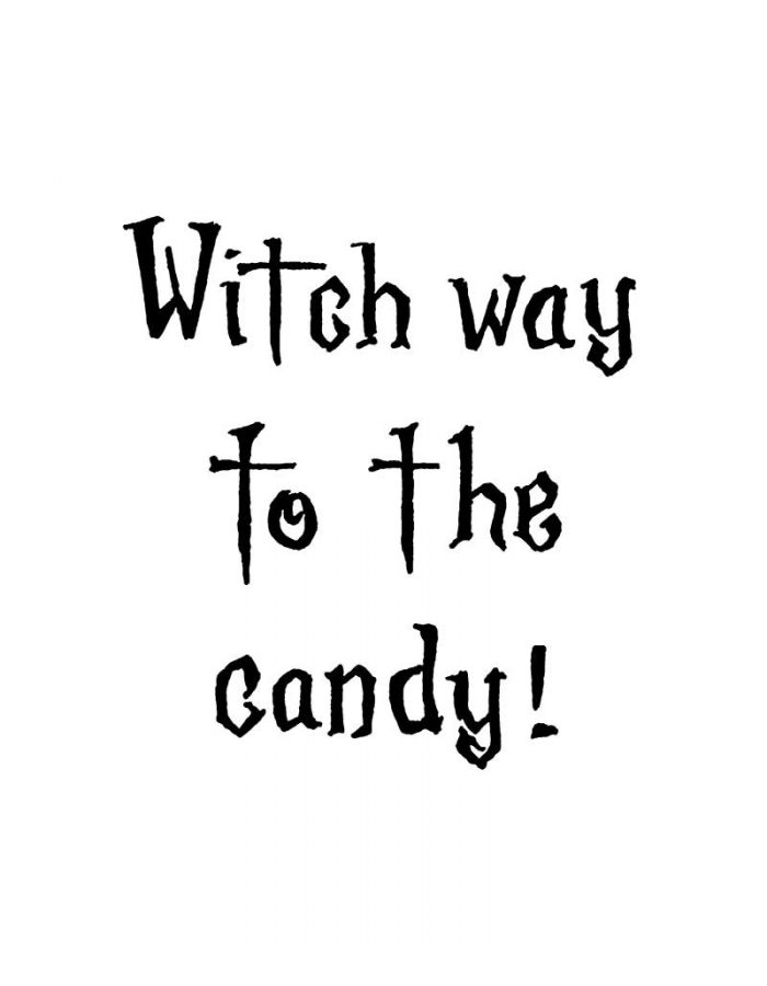 Witch Way To The Candy - C11142