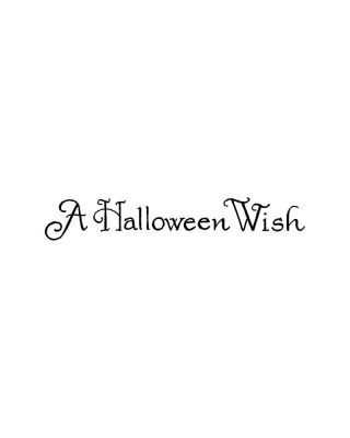 A Halloween Wish - DD11501