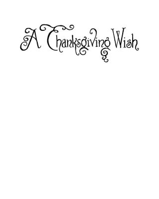 A Thanksgiving Wish - D11547