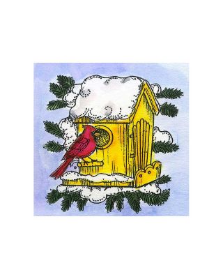 Cardinal Birdhouse - CC11048