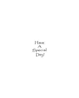 Have A Special Day - B10247