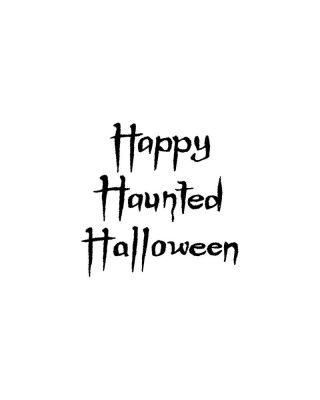 Happy Haunted Halloween - AA9183