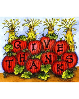 Give Thanks Pumpkins - P10100