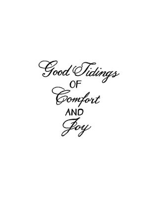 Good Tidings of Comfort - C10524