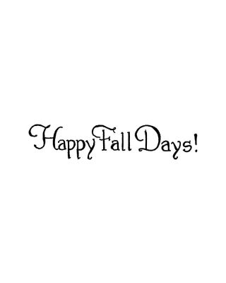 Happy Fall Days - DD11492