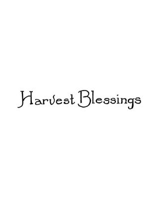 Harvest Blessings - DD10669