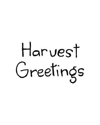 Harvest Greetings - C10982