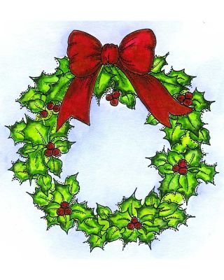 Holly Wreath - PP11401